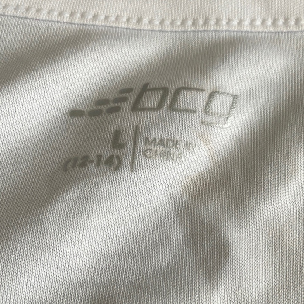 White Tank Top with Colorful Tennis Racket Design - Picture 3 of 3